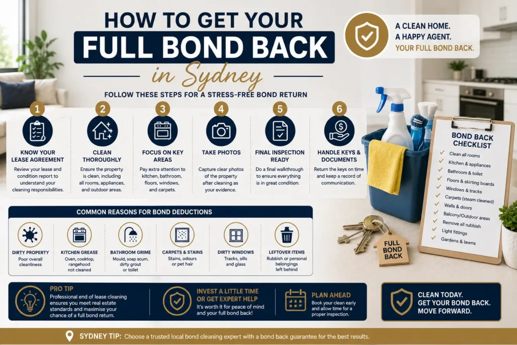 How to Get Your Full Bond Back in Sydney A Tenant’s Complete Guide